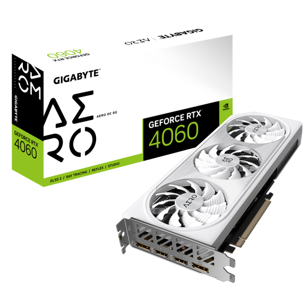 Placa video Gigabyte GeForce RTX 4060 AERO OC 8GB, GDDR6, - RealShopIT.Ro