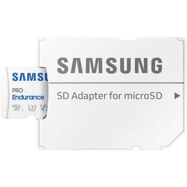Card de memorie MicroSD Samsung,PRO Endurance MB-MJ128KA/EU, 256GB, cu adaptor, - RealShopIT.Ro